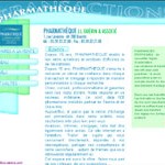 2ème version du site de Pharmathèque, spécialiste de la vente d'officines et de Laboratoires