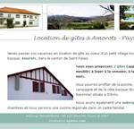 Gîte Mendibilenea à Amorots