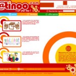 2ème version du site du fabricant de jouets et objets en bois Atinno