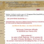 SpoomFizz®, Nouveau débouchage pour le Champagne et tous les autres effervescents