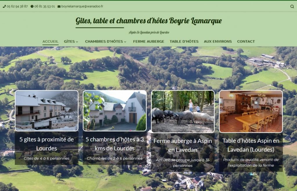 Gîtes et chambres d'hôtes à Lourdes